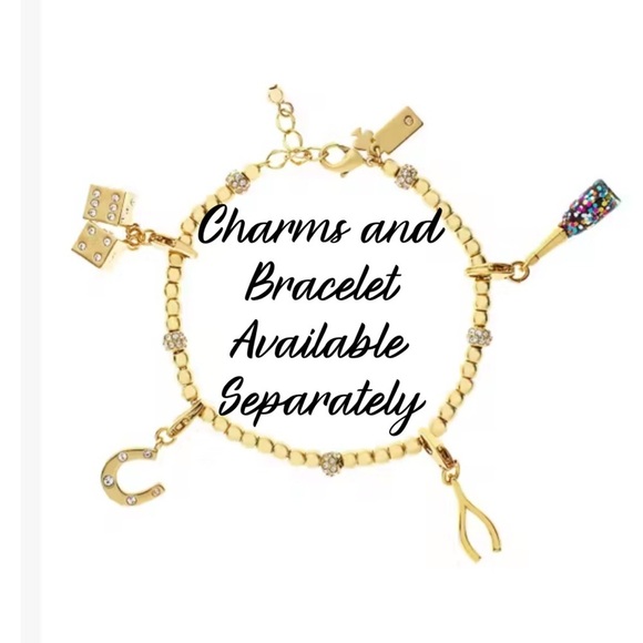 KATE SPADE 12 KT Gold Plated Dice Charm (No Bracelet) - Picture 4 of 9